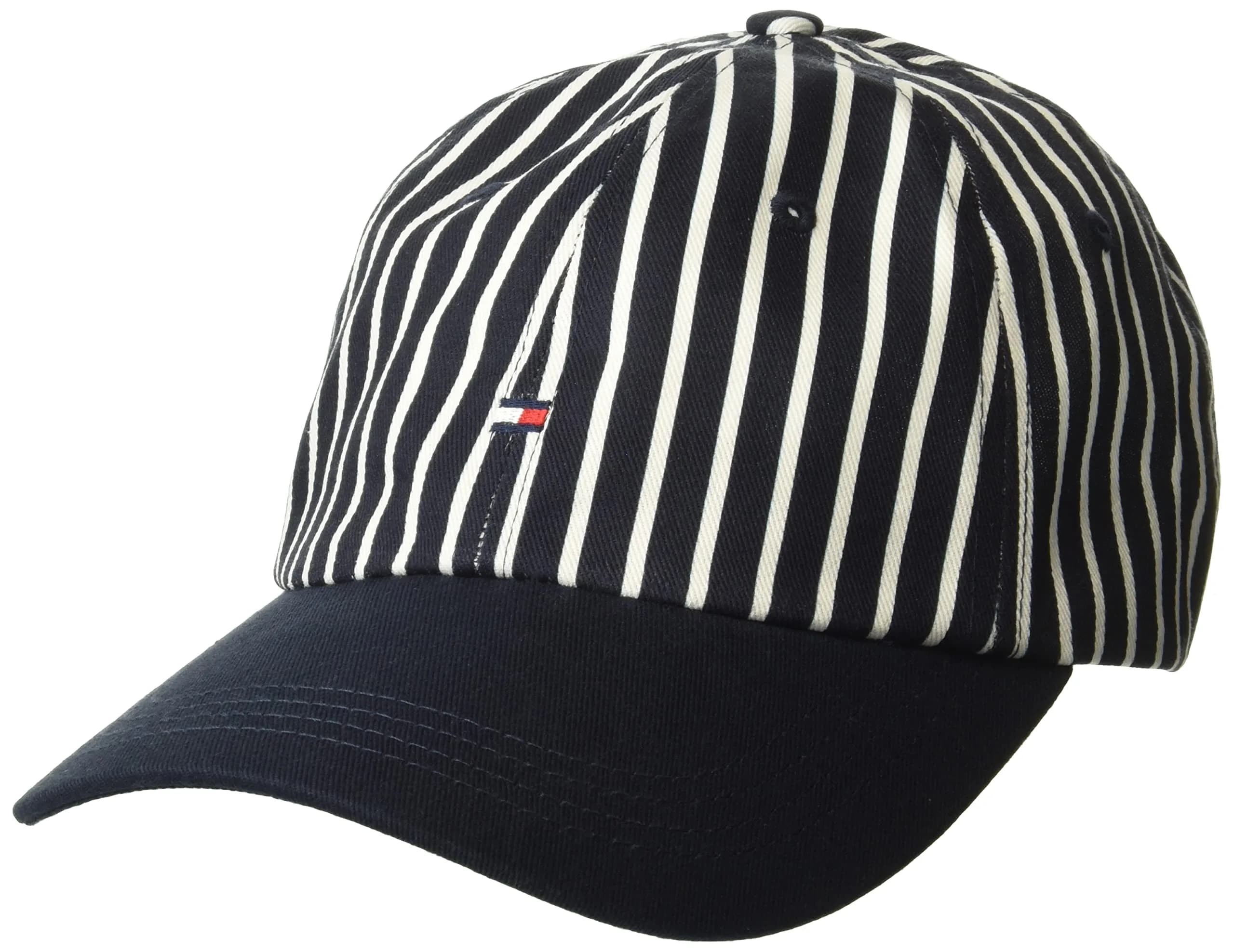 Tommy Hilfiger Men's Cotton Logo Baseball Cap - Hilfiger Navy, One Size - main product image