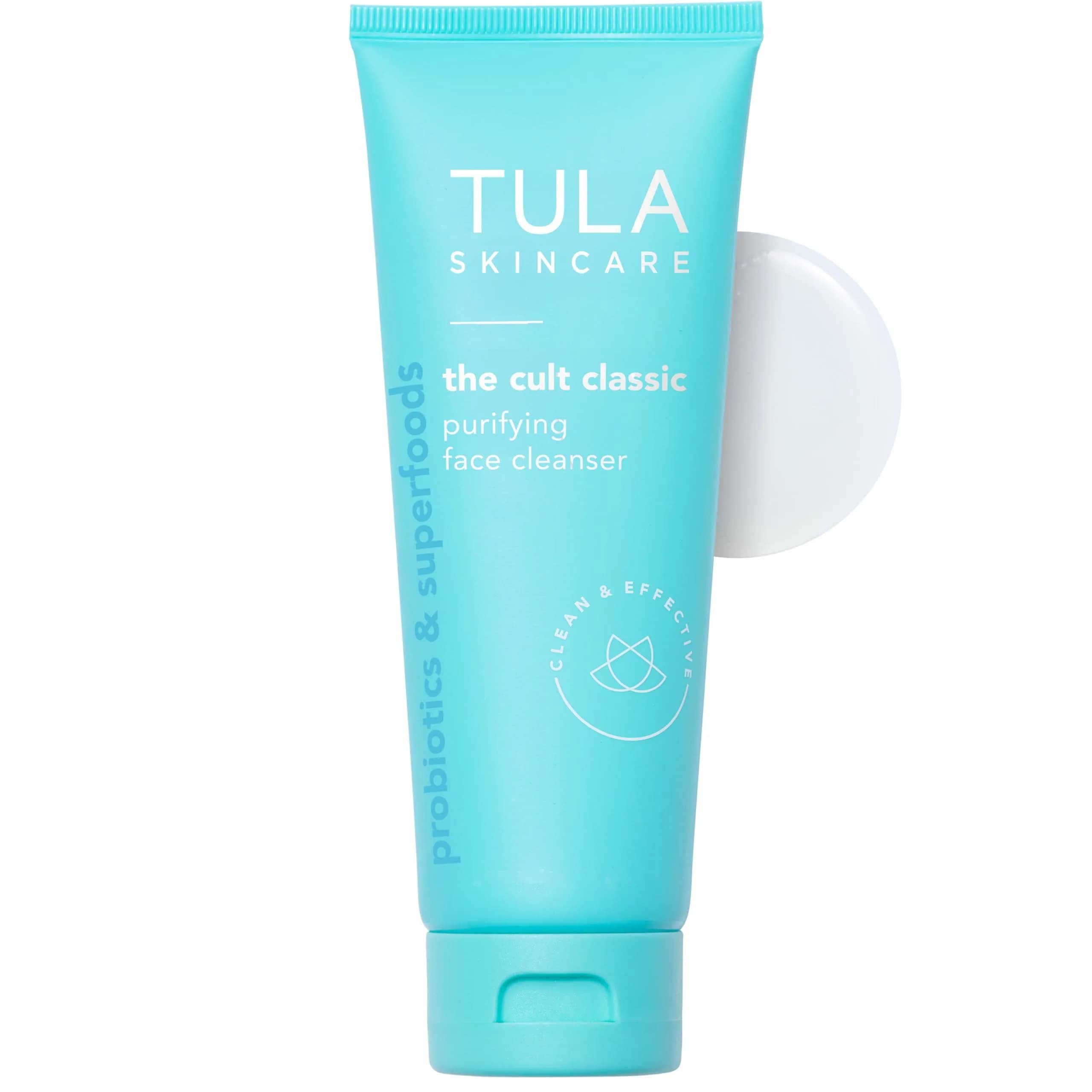 TULA The Cult Classic Purifying Face Cleanser 4.2 fl oz | Deep Pore Gel for All Skin Types - main product image