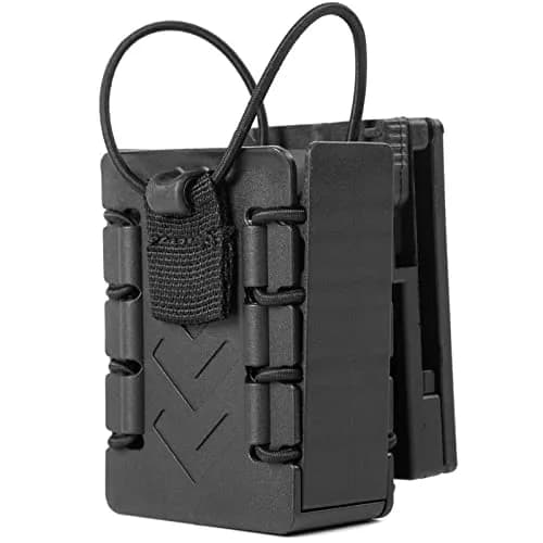 LUITON Tactical Polymer Radio Holster for BaoFeng UV5R, Kenwood, Icom, Retevis - Black (156g / 5.29oz) thumbnail 1