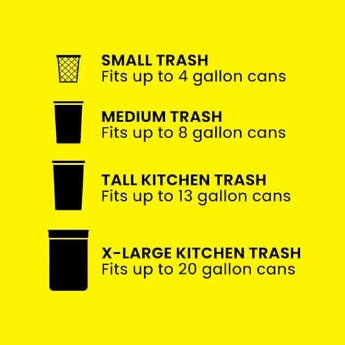 Glad Tall Kitchen Trash Bags 13 Gallon, MaxStrength Beachside Breeze Drawstring, 34 Count | Strong & Scented for Indian Homes thumbnail 5