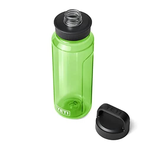 YETI Yonder 1L/34 oz Water Bottle with Leakproof Yonder Chug Cap, Canopy Green | Lightweight & Shatter Resistant thumbnail 3