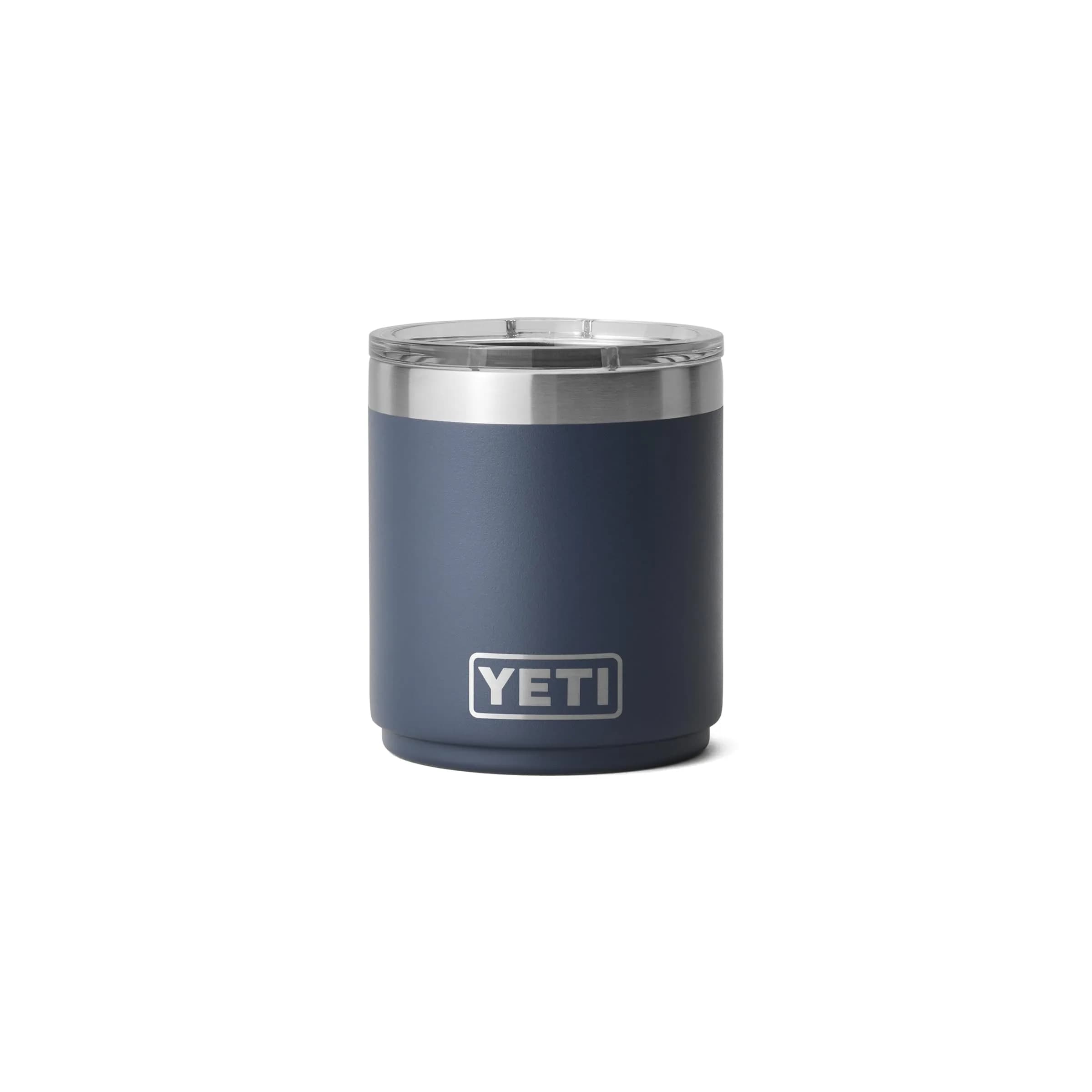 YETI Rambler 10 oz Stackable Lowball 2.0 | Vacuum Insulated Stainless Steel Navy