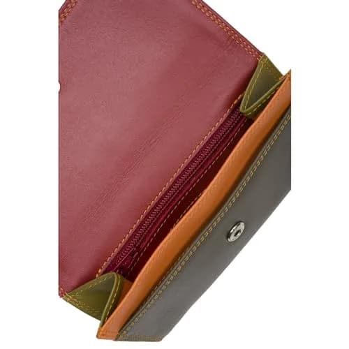 mywalit Double-Flap Wallet Leather Purse | 6 Credit Card Slots | ID Window, Coin Pockets & Pen | Lucca | Classy & Compact Accessory for Men & Women | Perfect for Everyday Use thumbnail 3