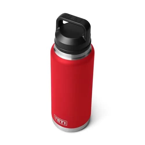 YETI Rambler 36 oz Bottle with Chug Cap, Rescue Red | Vacuum Insulated Stainless Steel Water Bottle (1065ml / 36oz) thumbnail 7