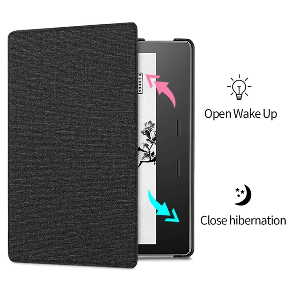 Zcooooool Fabric Case for 7" Kindle Oasis (10th & 9th Gen) with Hand Strap & Auto Sleep/Wake | Lightweight & Anti-Slip thumbnail 5