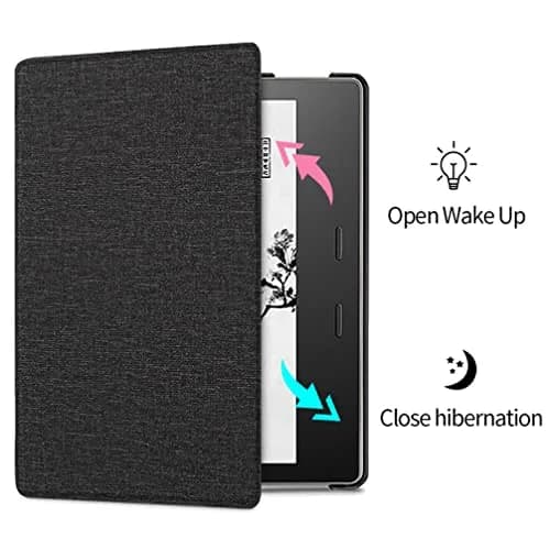 Zcooooool Fabric Case for 7" Kindle Oasis (10th & 9th Gen) with Hand Strap & Auto Sleep/Wake | Lightweight & Anti-Slip thumbnail 5