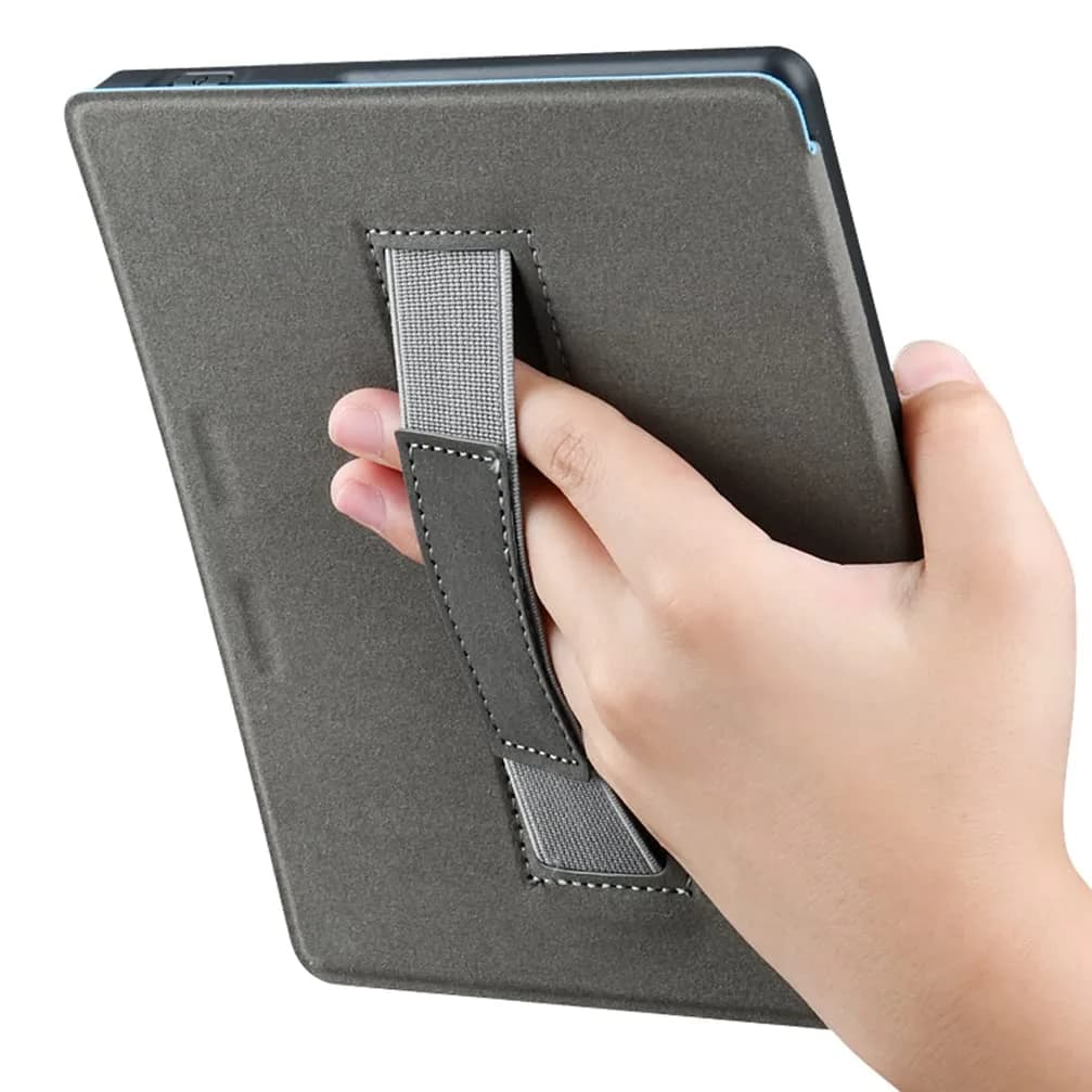 Zcooooool Fabric Case for 7" Kindle Oasis (10th & 9th Gen) with Hand Strap & Auto Sleep/Wake | Lightweight & Anti-Slip thumbnail 4