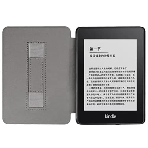 Zcooooool Fabric Cover for Kindle Paperwhite 10th Gen (2018) 6" | Hand Strap & Auto Sleep Wake thumbnail 5
