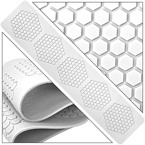 QLINLEAF Hollow Honeycomb Silicone Candy Mold | 3D Chocolate & Cake Decorating Mould thumbnail 2