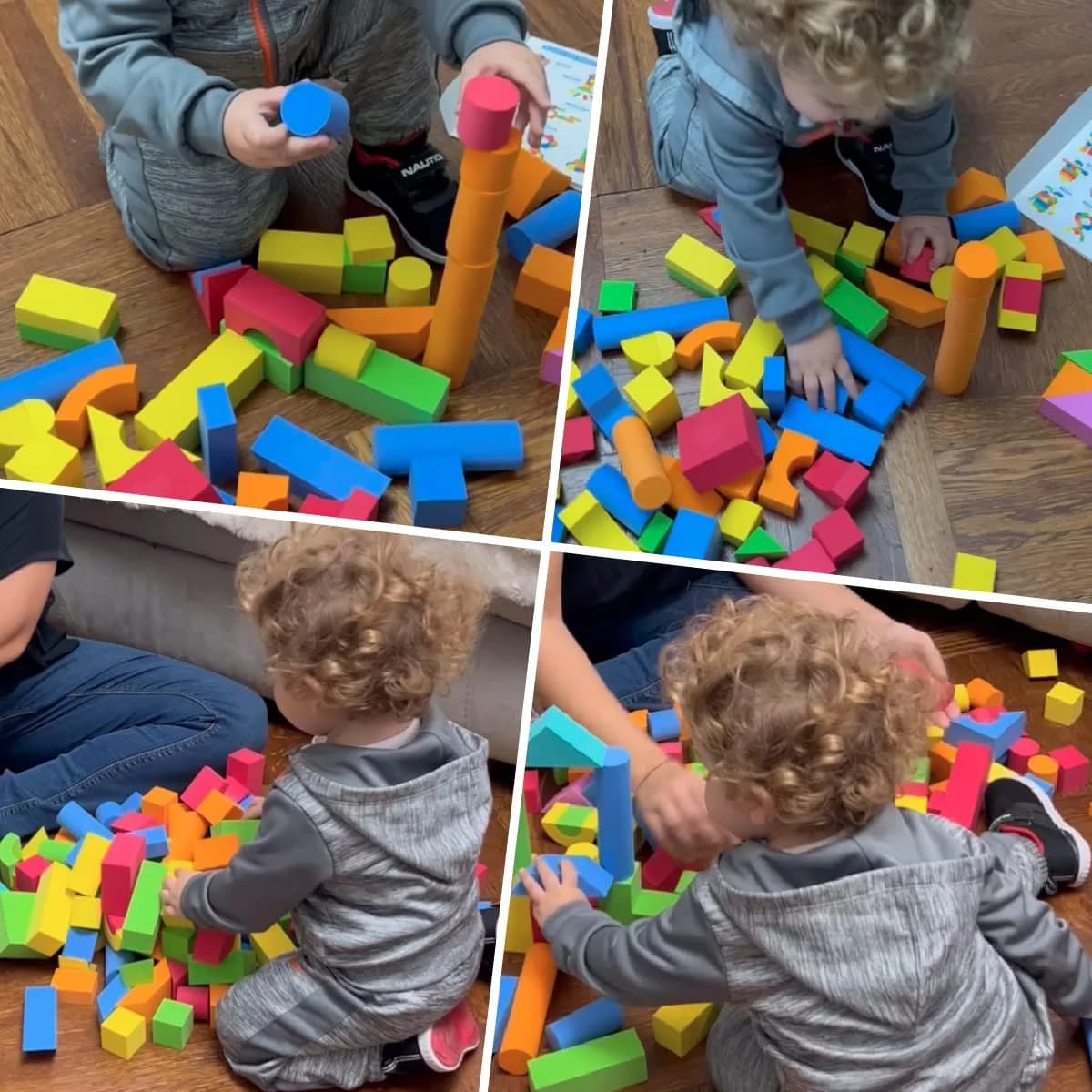 Pairez Toys Foam Building Blocks for Toddlers 2-4, 41PCS EVA Soft Blocks | Non-Toxic & BPA-Free Educational Toy - view 3