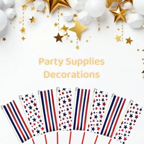 YANMIN 4th of July Party Favors 24pcs Dance Ribbon Wand for Kids 4-12 | Bright, Reusable & Safe for Indoor & Outdoor Celebrations thumbnail 3