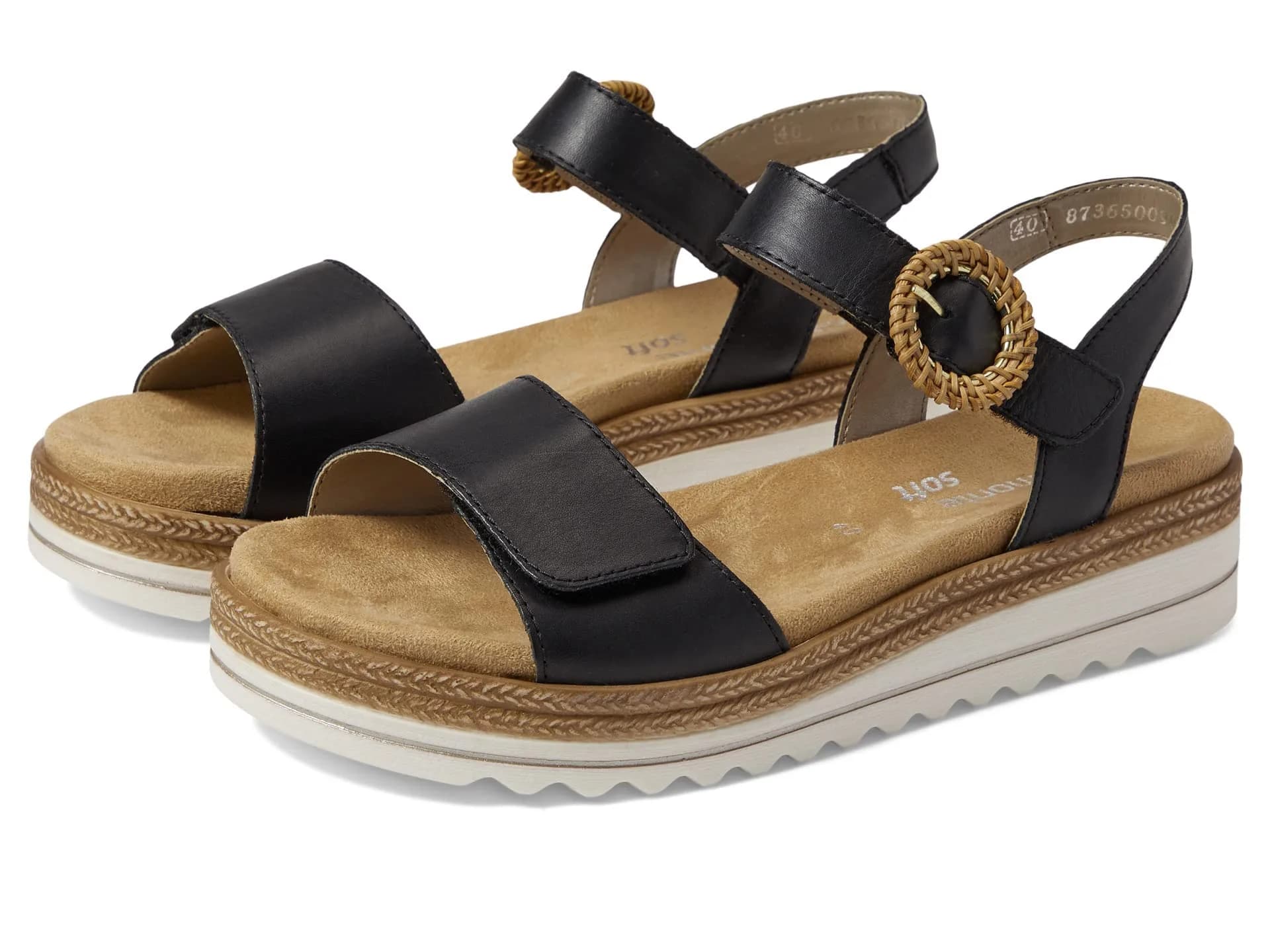 Remonte Jocelyn 52 Black 8.5-9 US | Comfort Meets Style in Lightweight Leather - main product image