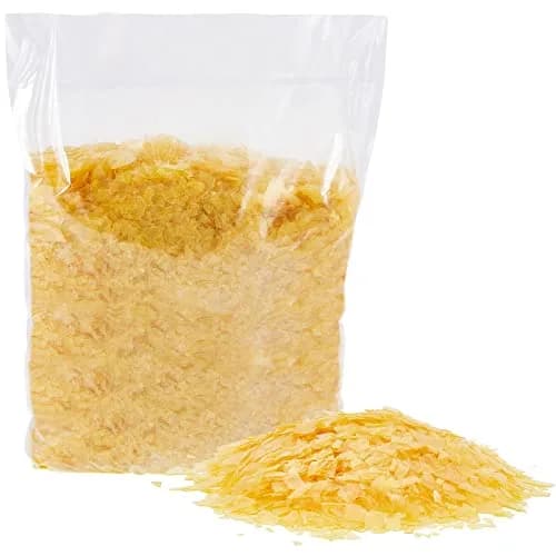 Weewooday Blonde Shellac Flakes 300g (11 oz) | Natural Resin Finish for Woodworking & Restoration thumbnail 1