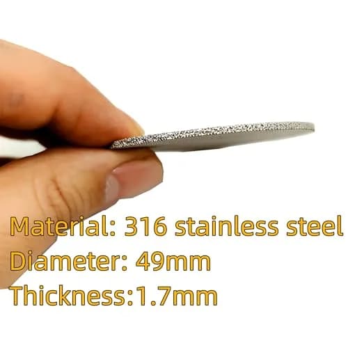 Ruilida Espresso Puck Screen 49mm | Reusable Stainless Steel Filter Plate for Espresso Portafilter (49mm) thumbnail 5