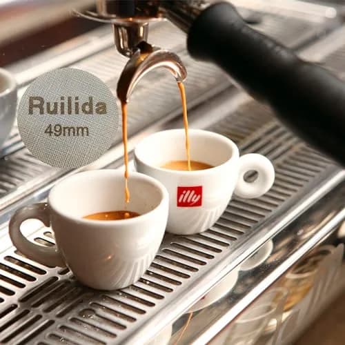 Ruilida Espresso Puck Screen 49mm | Reusable Stainless Steel Filter Plate for Espresso Portafilter (49mm) thumbnail 6