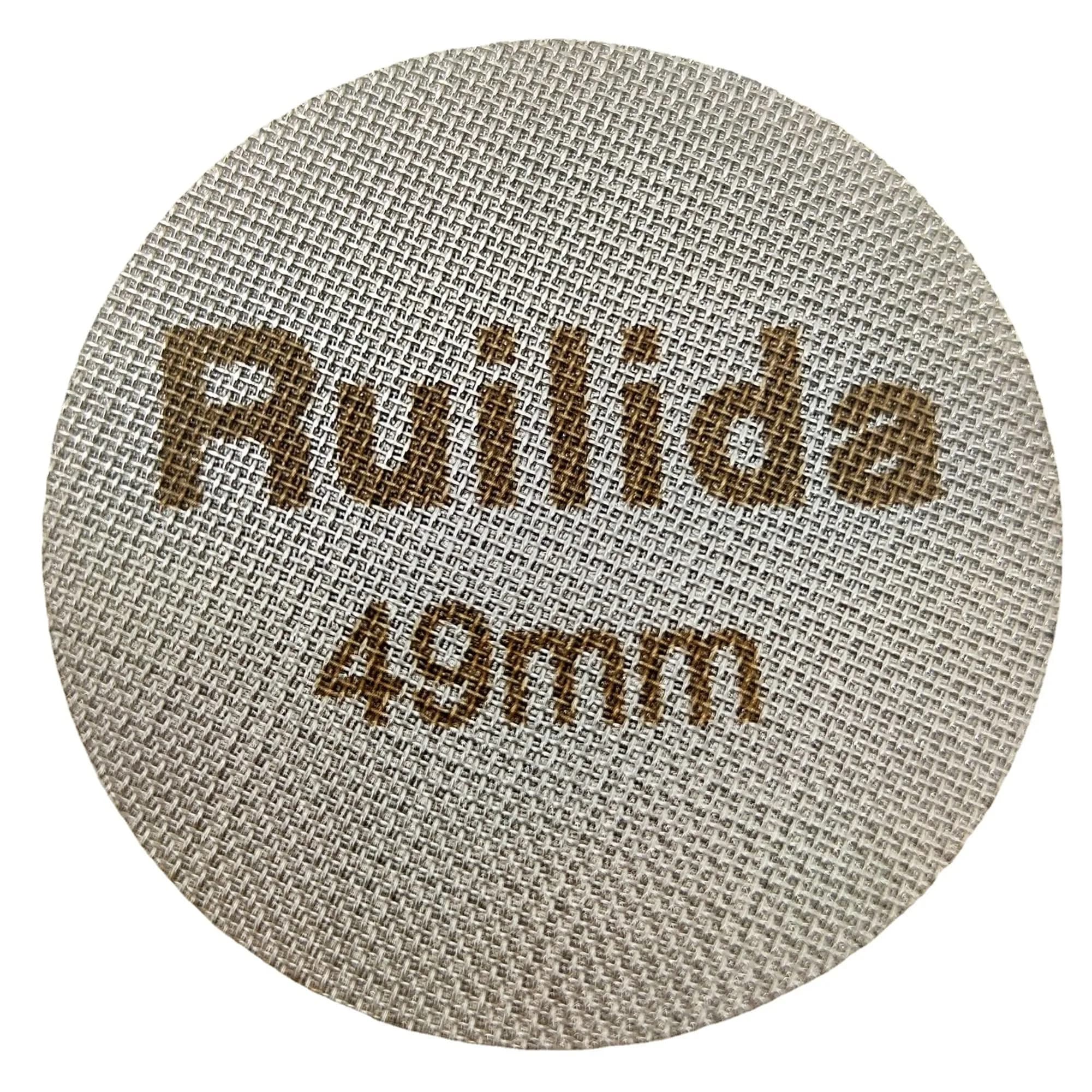 Ruilida Espresso Puck Screen 49mm | Reusable Stainless Steel Filter Plate for Espresso Portafilter (49mm) — 49mm