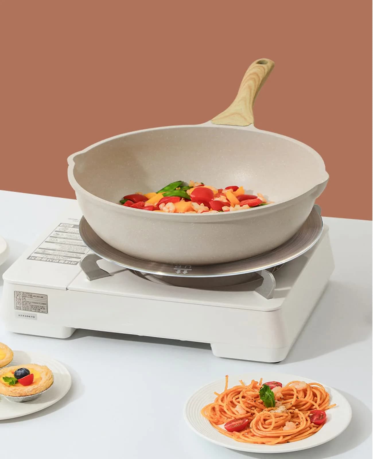 Grourarty 11-inch Heat Diffuser Plate with Handle | Induction Cooktop Converter for Even Cooking - view 5