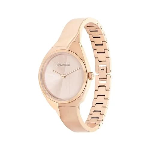 Calvin Klein Women's Quartz Watch 30mm Carnation Gold | Elegant Modern Design thumbnail 2