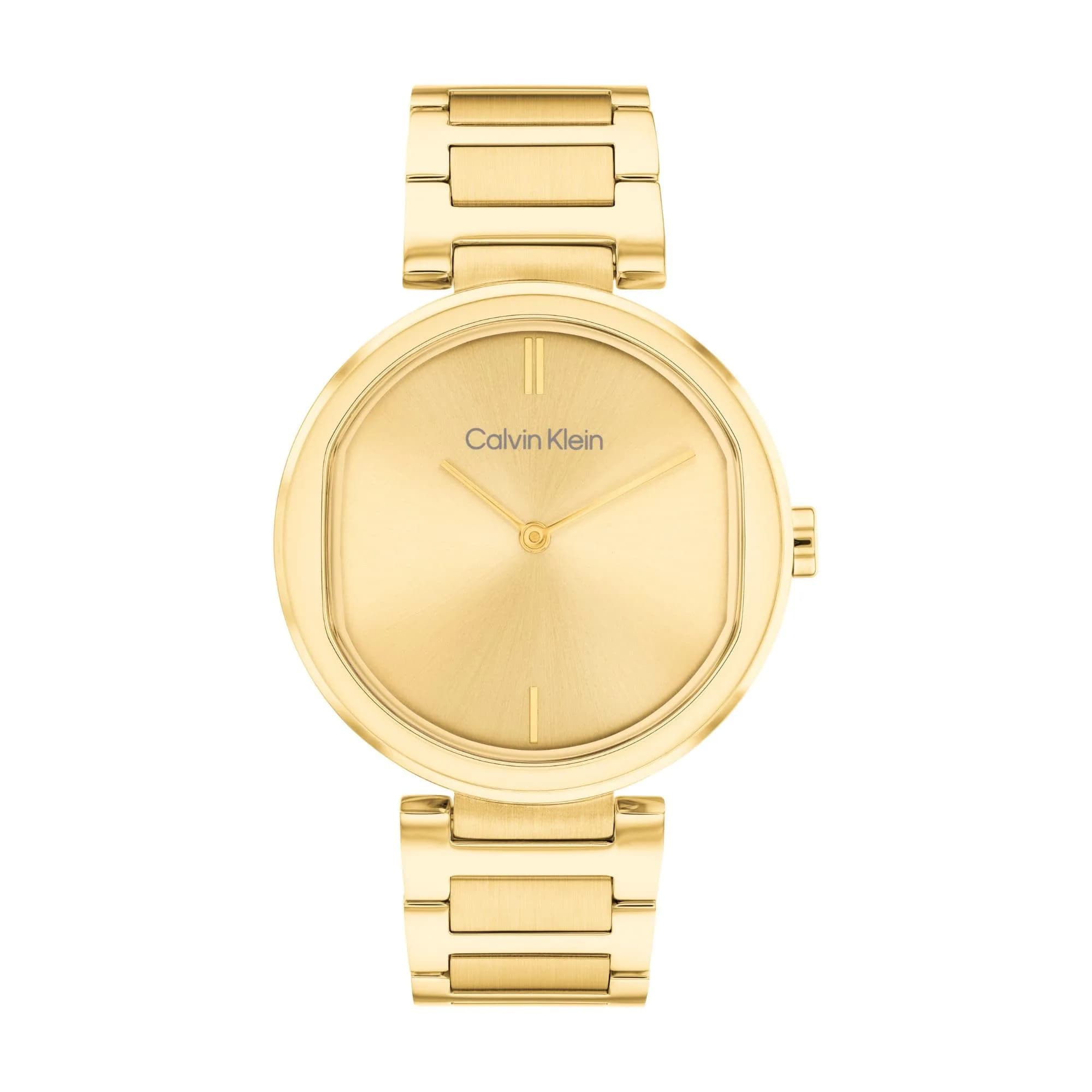 Calvin Klein Sensation Women's Quartz Watch 36mm Gold Plated | Modern Feminine Elegance