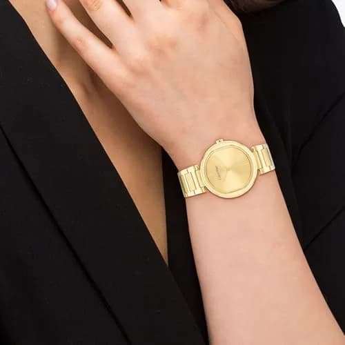 Calvin Klein Sensation Women's Quartz Watch 36mm Gold Plated | Modern Feminine Elegance thumbnail 3