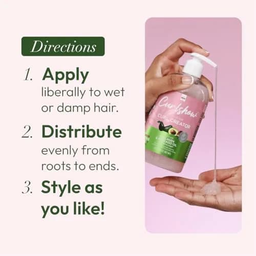 ORS Curlshow Curl Creator Gel, 16 oz | Collagen & Avocado Oil for Strength & Length thumbnail 7