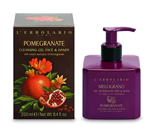 L'Erbolario Pomegranate Face and Hands Cleansing Gel - Moisturizing & Refreshing Daily Wash - Toning & Antioxidant - 8.4 oz thumbnail 1