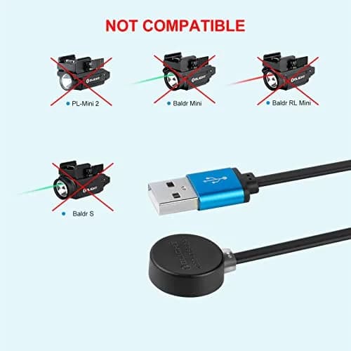 OLIGHT MCC 3 Charger in Black | Compact Magnetic USB-C Cable for Flashlights thumbnail 6