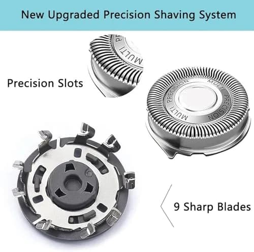 Gleway SH50 Replacement Shaving Head for Philips Series 5000 Rotary Shavers | Fits S5370, S5660, S5290 Models thumbnail 5