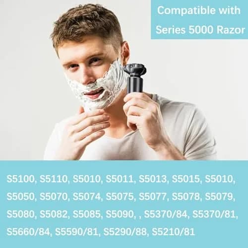 Gleway SH50 Replacement Shaving Head for Philips Series 5000 Rotary Shavers | Fits S5370, S5660, S5290 Models thumbnail 2