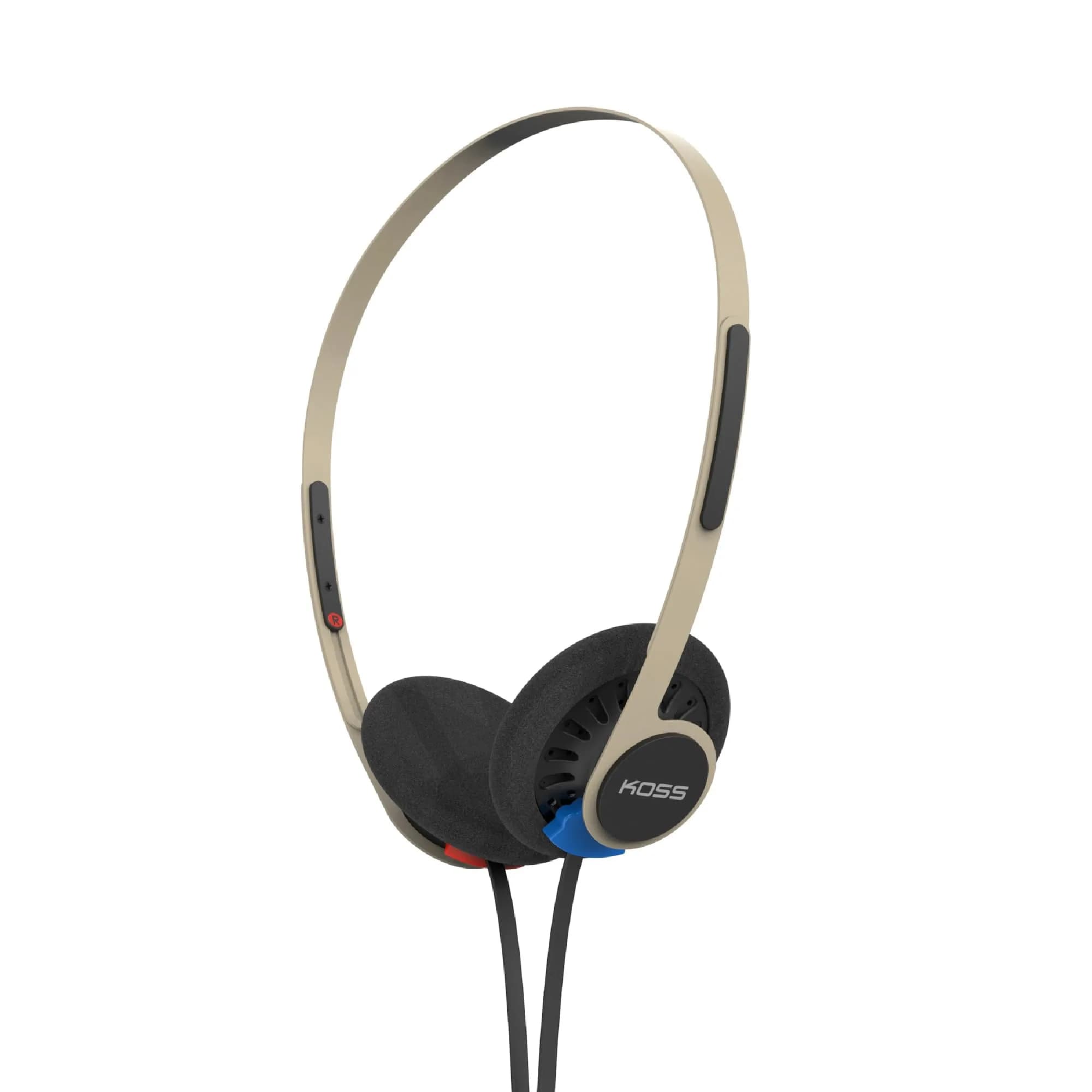 Koss KPH40 Utility On-Ear Headphones Rhythm Beige | Detachable Cord & 3.5mm Jack — Rhythm Beige