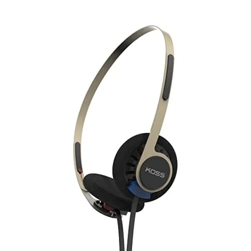 Koss KPH40 Utility On-Ear Headphones Rhythm Beige | Detachable Cord & 3.5mm Jack thumbnail 2
