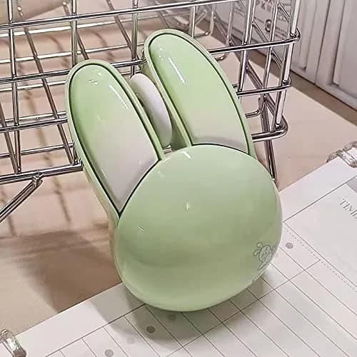 Lomiluskr Cute Bunny Wireless Mouse 59g | Silent 1200 DPI, Candy Colors, Kids & Girls (Green Bunny) thumbnail 7