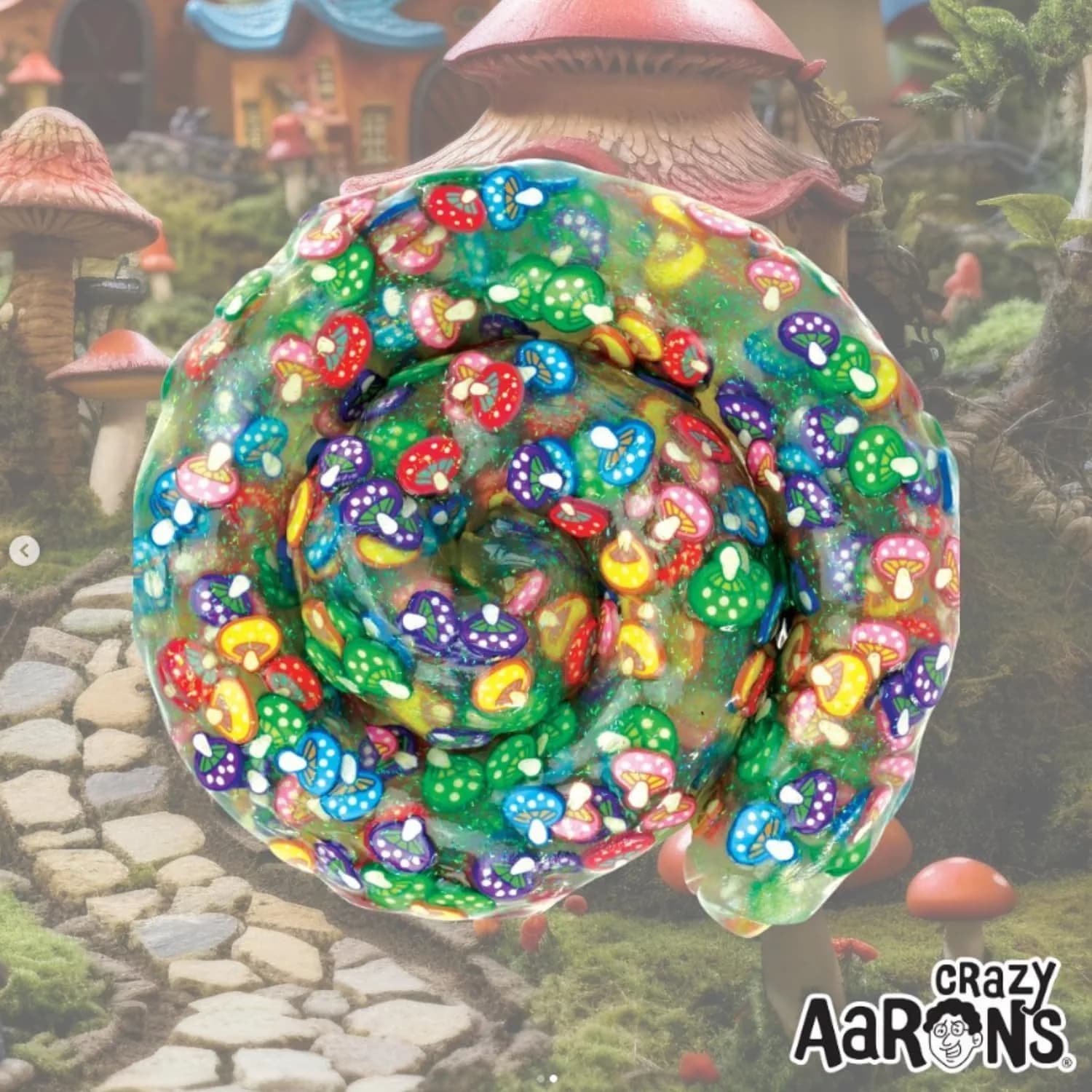 Crazy Aaron's Thinking Putty - Gnome Home - Multi-Color Sensory Putty 4" Tin | Creative Stress Relief Toy for Kids & Adults thumbnail 6