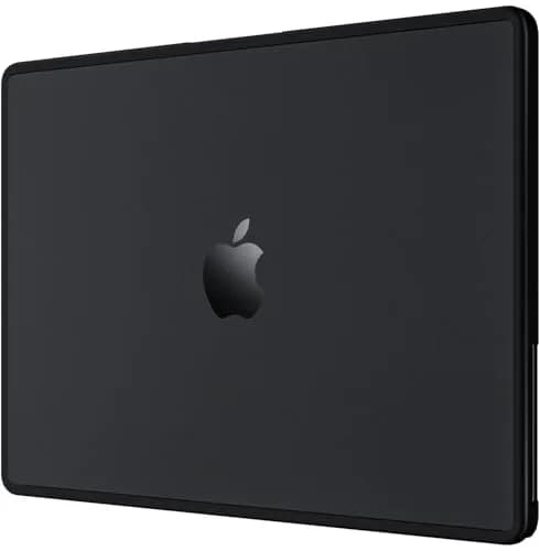 BlueSwan Anti-Cracking Case for MacBook Pro 16 inch M5-M1 Pro/Max 2026-2021 | Frosted Black thumbnail 1