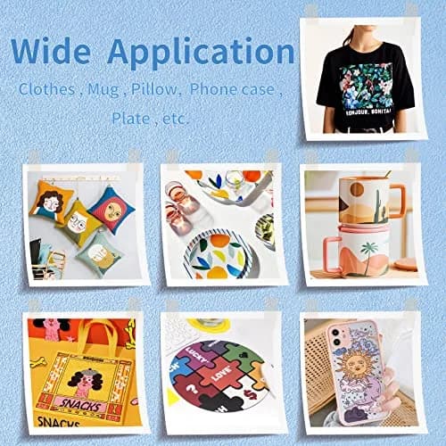 HTVRONT Sublimation Paper 13x19 Inch | 120 Sheets for T-shirts, Mugs & More thumbnail 6
