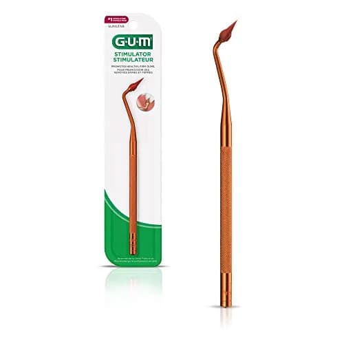 GUM Professional Healthcare Gum Stimulator Refills with Rubber Tip, Precision Control, Massages Gums (Pack of 5, 3 Tips Each) thumbnail 2