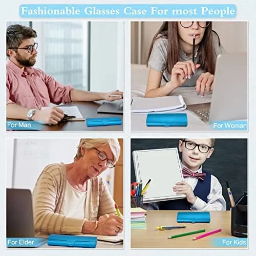 Hifot Aluminium Glasses Case Slim Royal Blue | Durable Hard Shell Eyewear Protection thumbnail 6