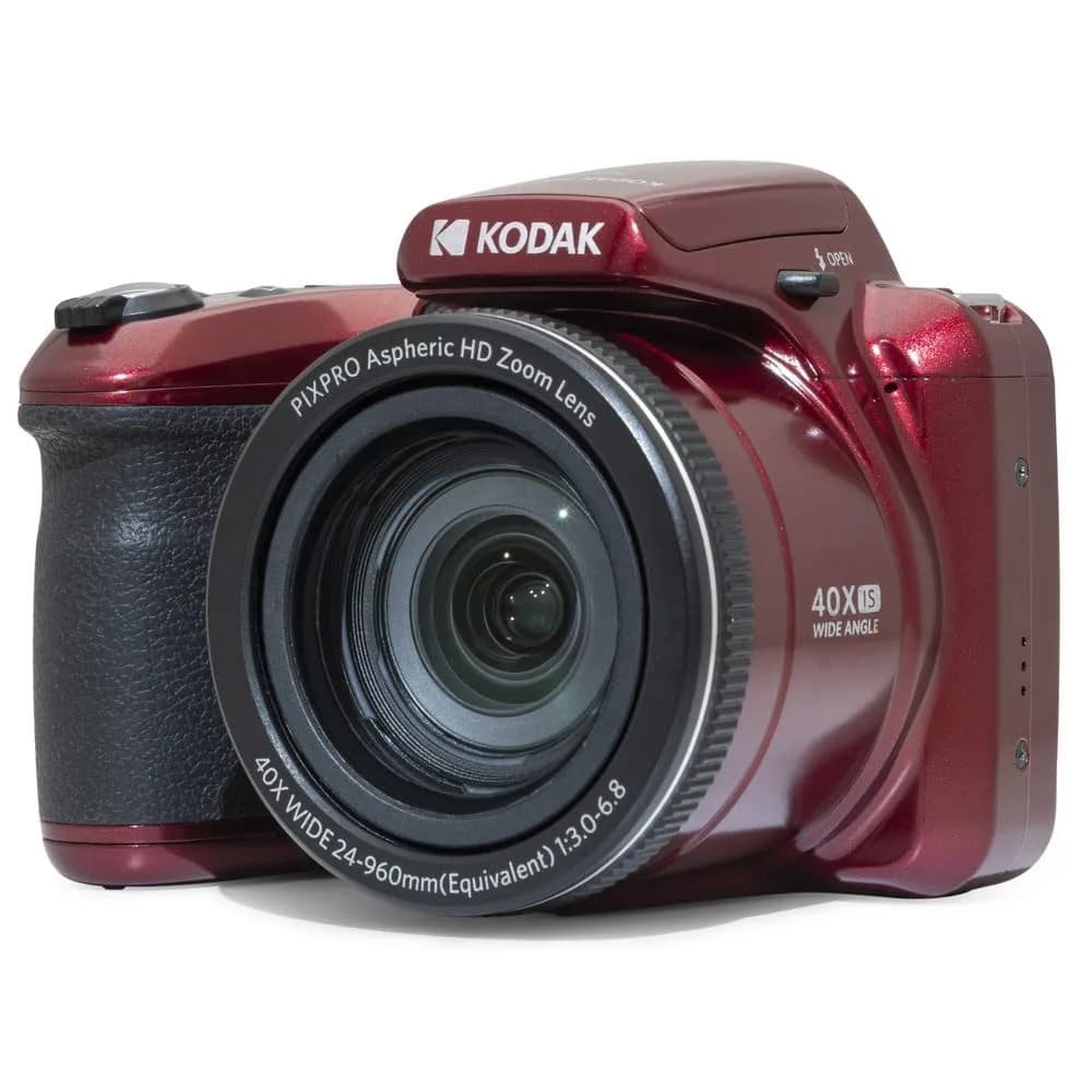 KODAK Pixpro Astro Zoom AZ405 Digital Camera Red | 20MP 40x Optical Zoom Full HD 1080p Video - main product image