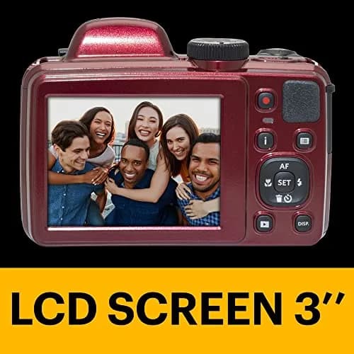 KODAK Pixpro Astro Zoom AZ405 Digital Camera Red | 20MP 40x Optical Zoom Full HD 1080p Video thumbnail 4