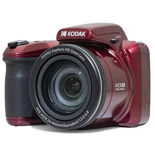 KODAK Pixpro Astro Zoom AZ405 Digital Camera Red | 20MP 40x Optical Zoom Full HD 1080p Video thumbnail 1