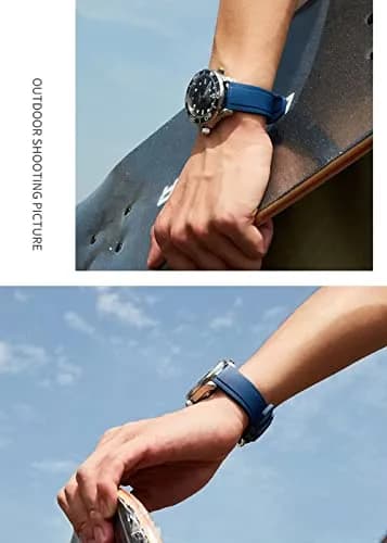 Niziruoup Fluororubber Watch Band 19mm-24mm | Quick Release, Waterproof, Durable thumbnail 6