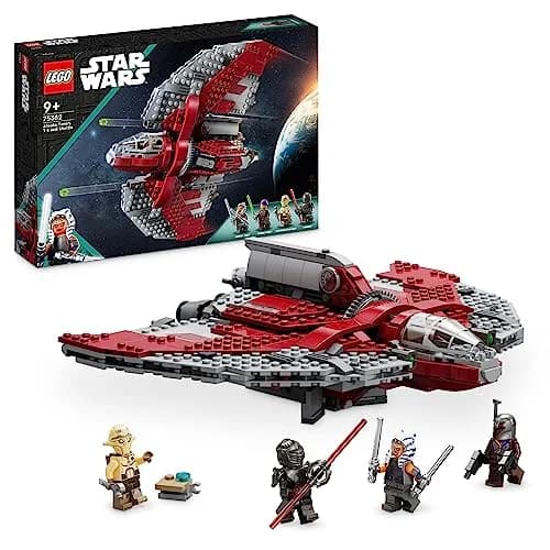 LEGO Star Wars Ahsoka Tano's T-6 Jedi Shuttle | 599 pcs | Creative Star Wars Toy for Kids 9+ thumbnail 1