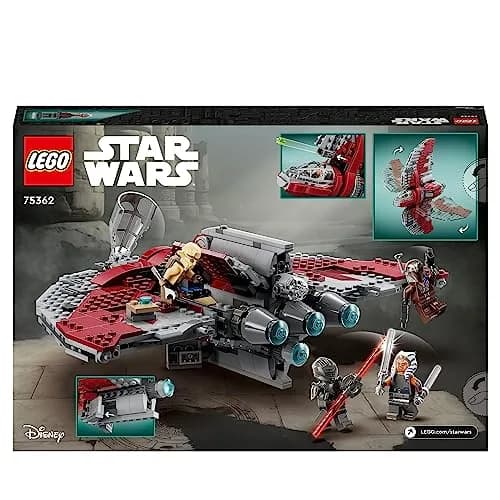 LEGO Star Wars Ahsoka Tano's T-6 Jedi Shuttle | 599 pcs | Creative Star Wars Toy for Kids 9+ thumbnail 9