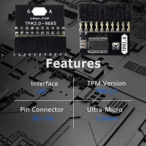 AMONIDA TPM 2.0 Encryption Security Module 20Pin | Secure Your PC Data thumbnail 4