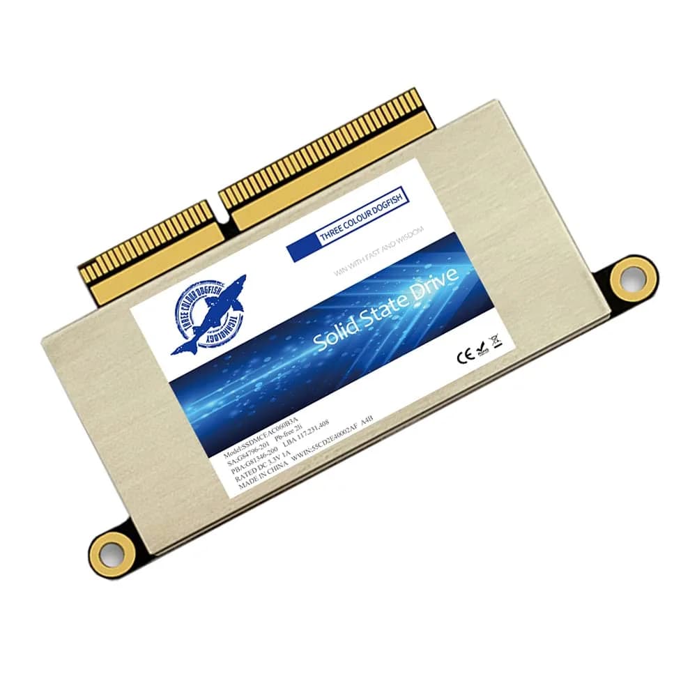 Dogfish 512GB NVMe M.2 SSD for MacBook Pro A1708 (2016-2017) | PCIe Gen3x4 Internal Solid State Drive Upgrade - main product image