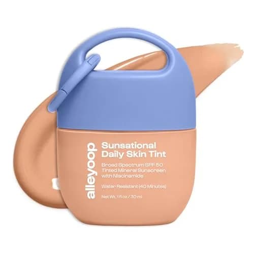 ALLEYOOP Sunsational Tinted Mineral Sunscreen SPF 50 | Buildable, Lightweight, No White Cast (70-120 chars) thumbnail 1