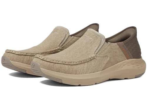 Skechers Men's Parson Dewitt Hands Free Slip-In Casual Shoes Beige 27.5 cm (US 10) thumbnail 1