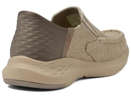 Skechers Men's Parson Dewitt Hands Free Slip-In Casual Shoes Beige 27.5 cm (US 10) thumbnail 5