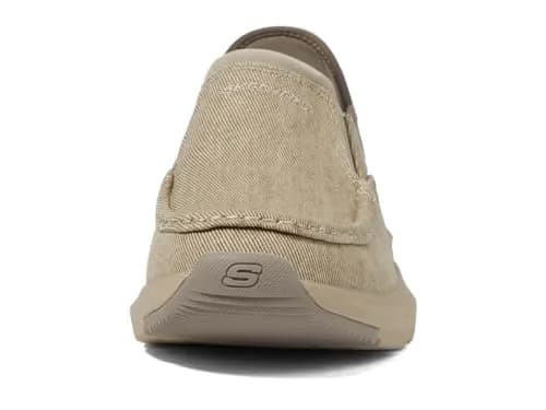 Skechers Men's Parson Dewitt Hands Free Slip-In Casual Shoes Beige 27.5 cm (US 10) thumbnail 6