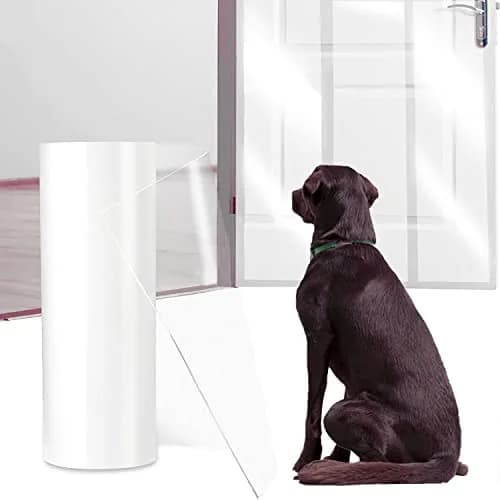 CHUANGSEED Clear Pet Door Protector 200" x 8.2" | Stops Dog & Cat Scratching thumbnail 6
